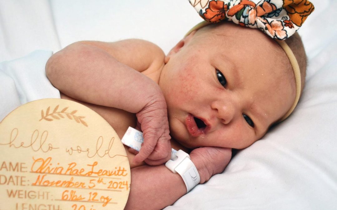 Welcome to the World, Olivia Rae Leavitt!