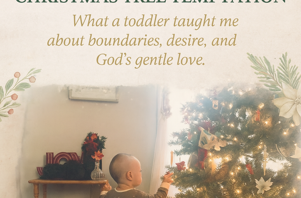 My Granddaughter’s Christmas Tree Temptation